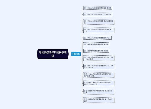 略论侵权法保护的民事法益