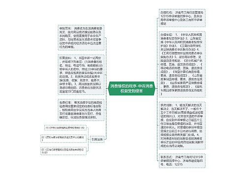 消费维权的程序-申诉消费权益受到侵害