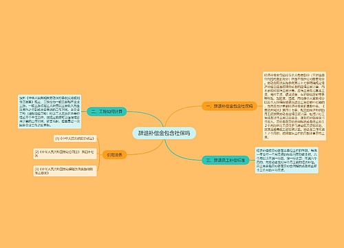 辞退补偿金包含社保吗