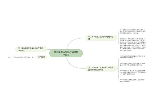 捕杀国家二级保护动物是什么罪