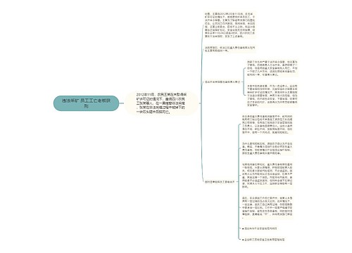 违法采矿 员工工亡老板获刑