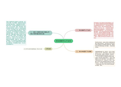 劳动调解可以不去吗