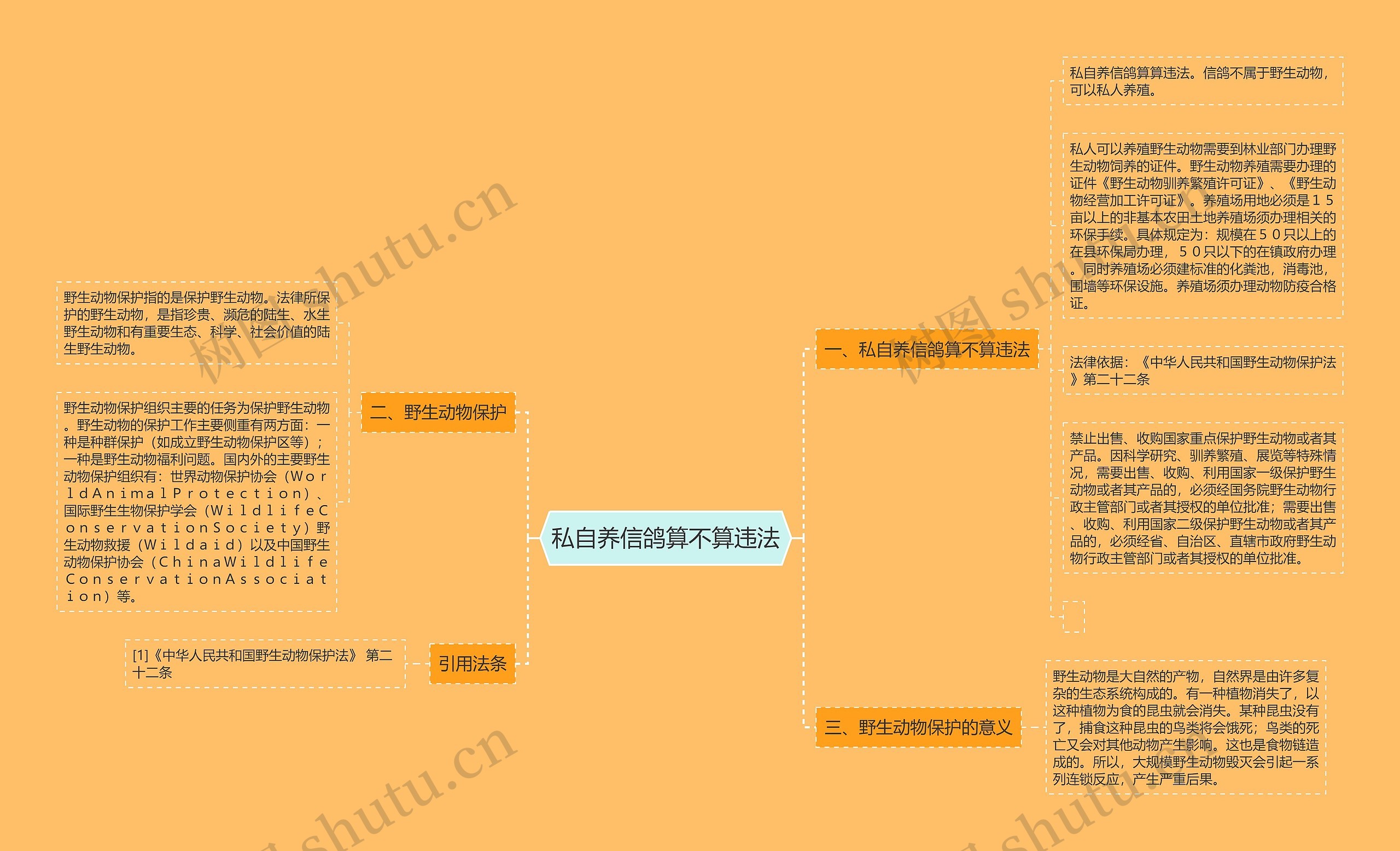 私自养信鸽算不算违法