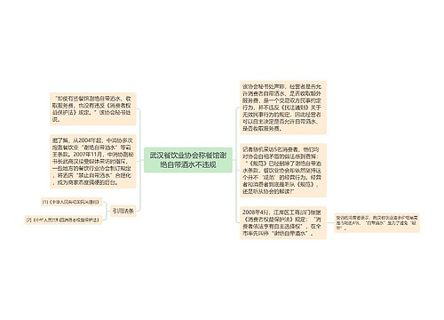 武汉餐饮业协会称餐馆谢绝自带酒水不违规