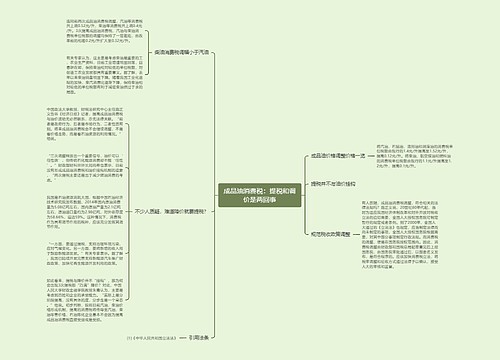 成品油消费税：提税和调价是两回事