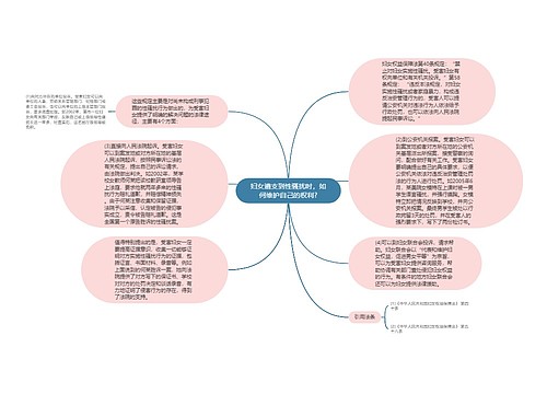 妇女遭支到性骚扰时，如何维护自己的权利?