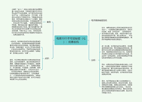 电商10个不可说秘密（七）：优惠玄机