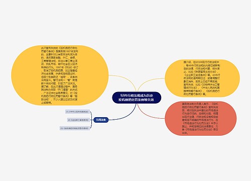  92件行政法规成为历史 投机倒把处罚条例等失效 