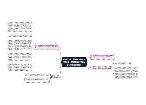 抓捕国家二级保护动物立案标准,抓捕国家二级保护动物怎么处罚 抓捕国家二级保护动物立案标准,抓捕国家二级保护动物怎么处罚