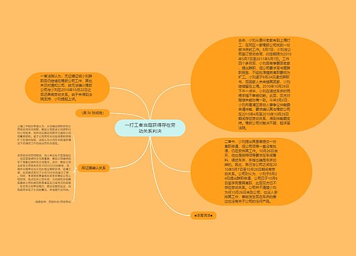 一打工者当庭获得存在劳动关系判决