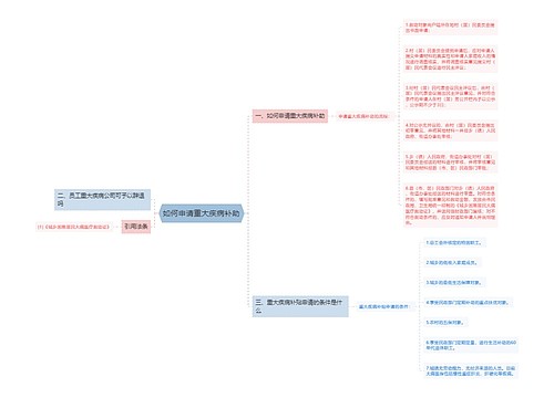 如何申请重大疾病补助