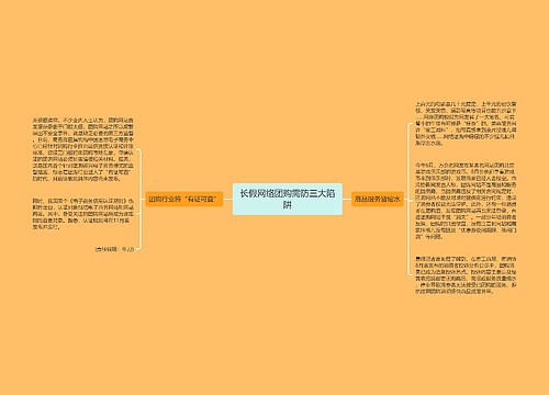 长假网络团购需防三大陷阱 长假网络团购需防三大陷阱