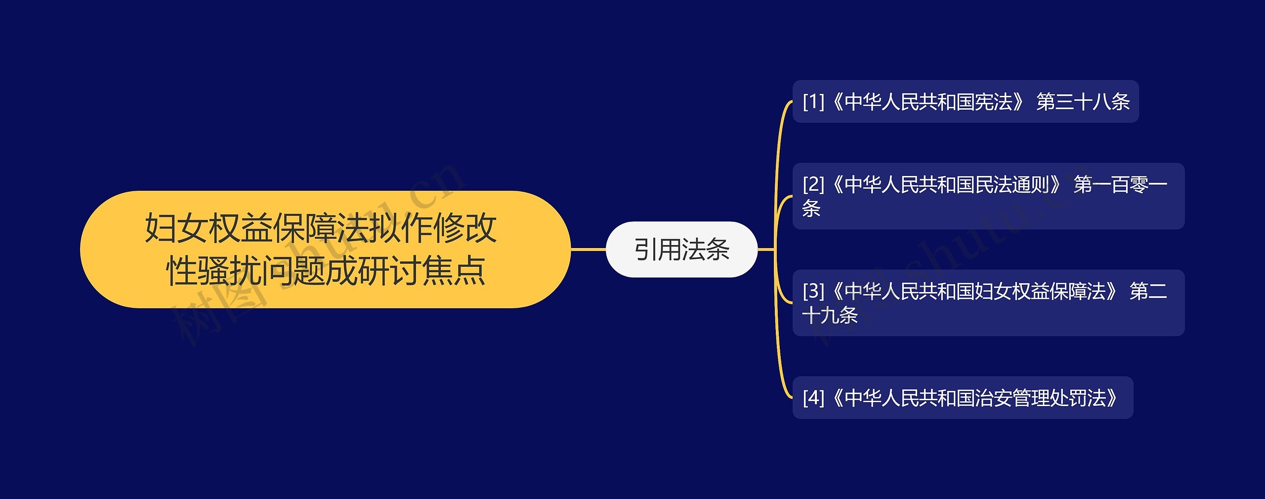 妇女权益保障法拟作修改 性骚扰问题成研讨焦点思维导图