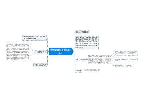 关某自觉服兵役剧团应当支持