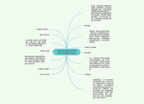 北京拟规定室内装修保修两年产权变更仍应保修