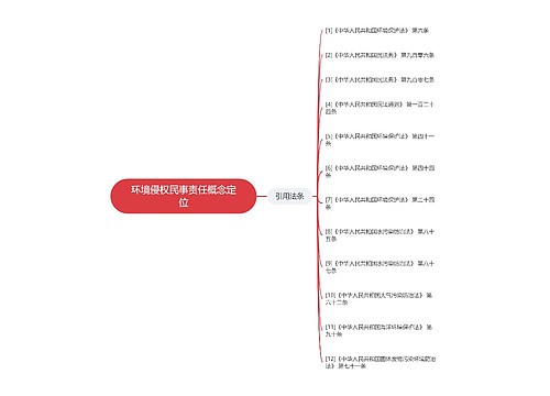 环境侵权民事责任概念定位