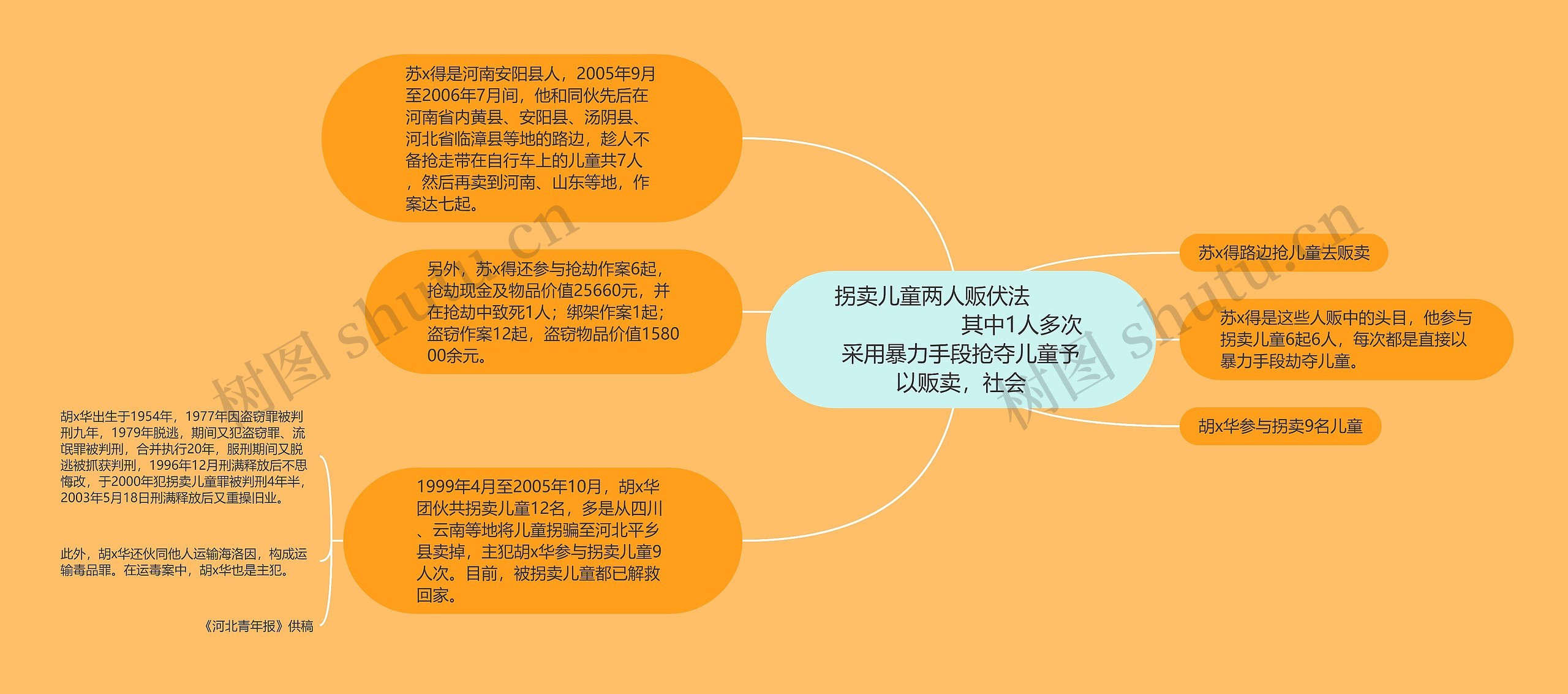 拐卖儿童两人贩伏法                            其中1人多次采用暴力手段抢夺儿童予以贩卖，社会