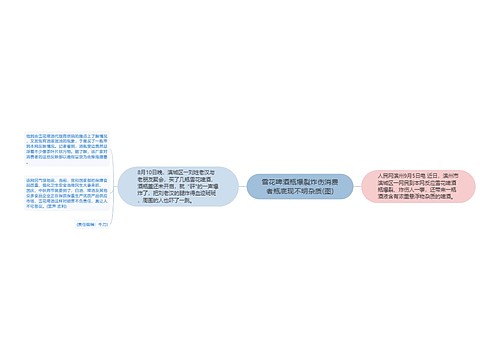 雪花啤酒瓶爆裂炸伤消费者瓶底现不明杂质(图)