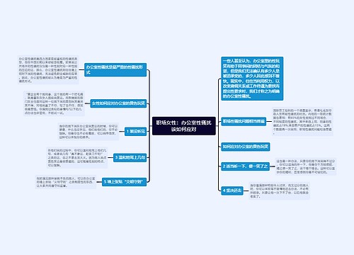 职场女性：办公室性骚扰该如何应对