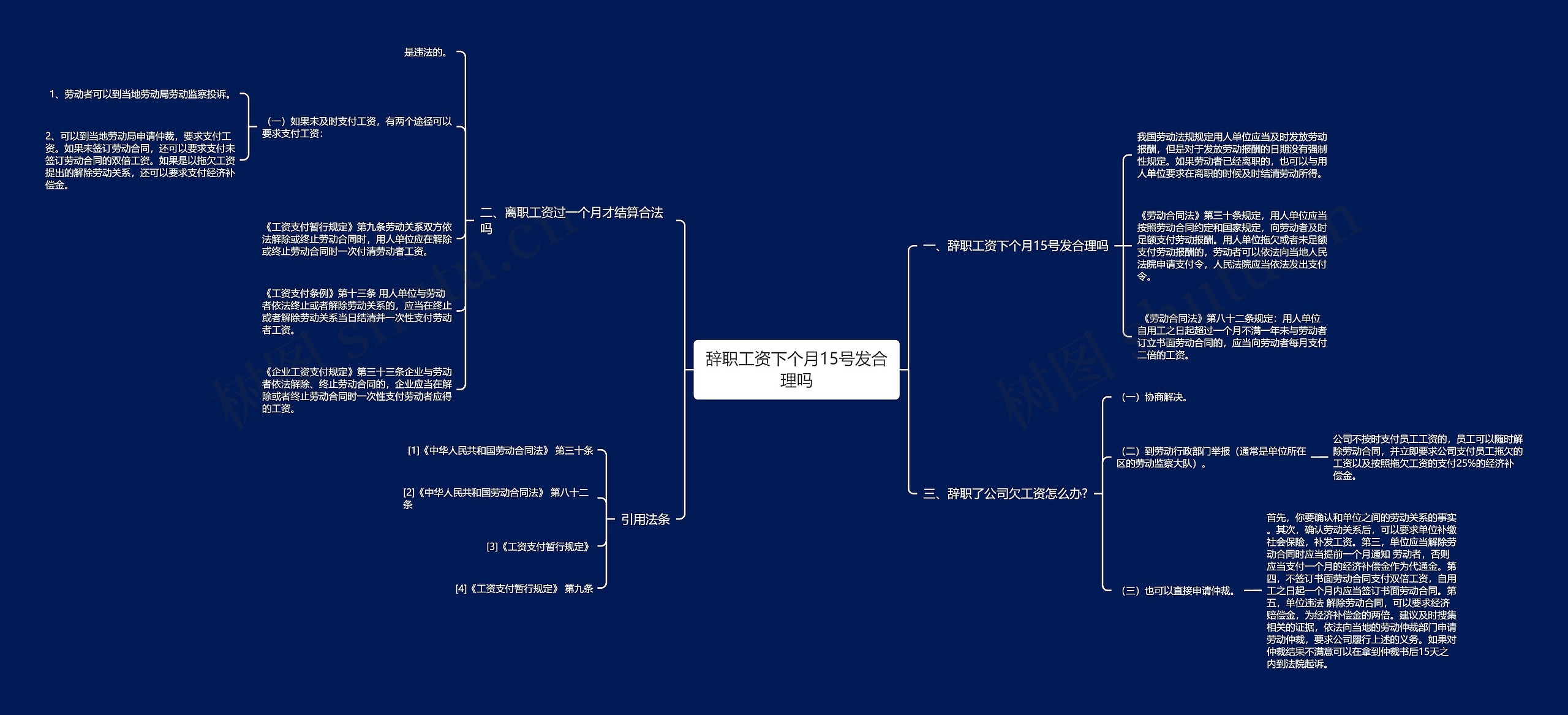 辞职工资下个月15号发合理吗