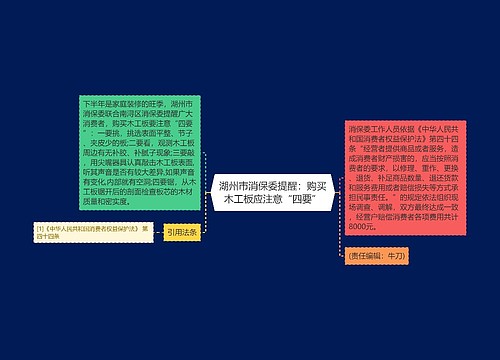 湖州市消保委提醒：购买木工板应注意“四要”