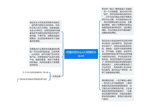 把握你的&quot;知情权&quot;