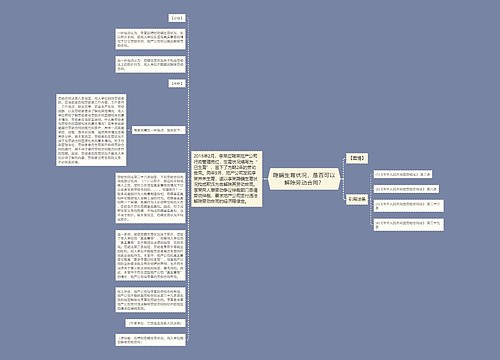 隐瞒生育状况，是否可以解除劳动合同？