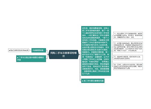 网购二手车注意事项有哪些