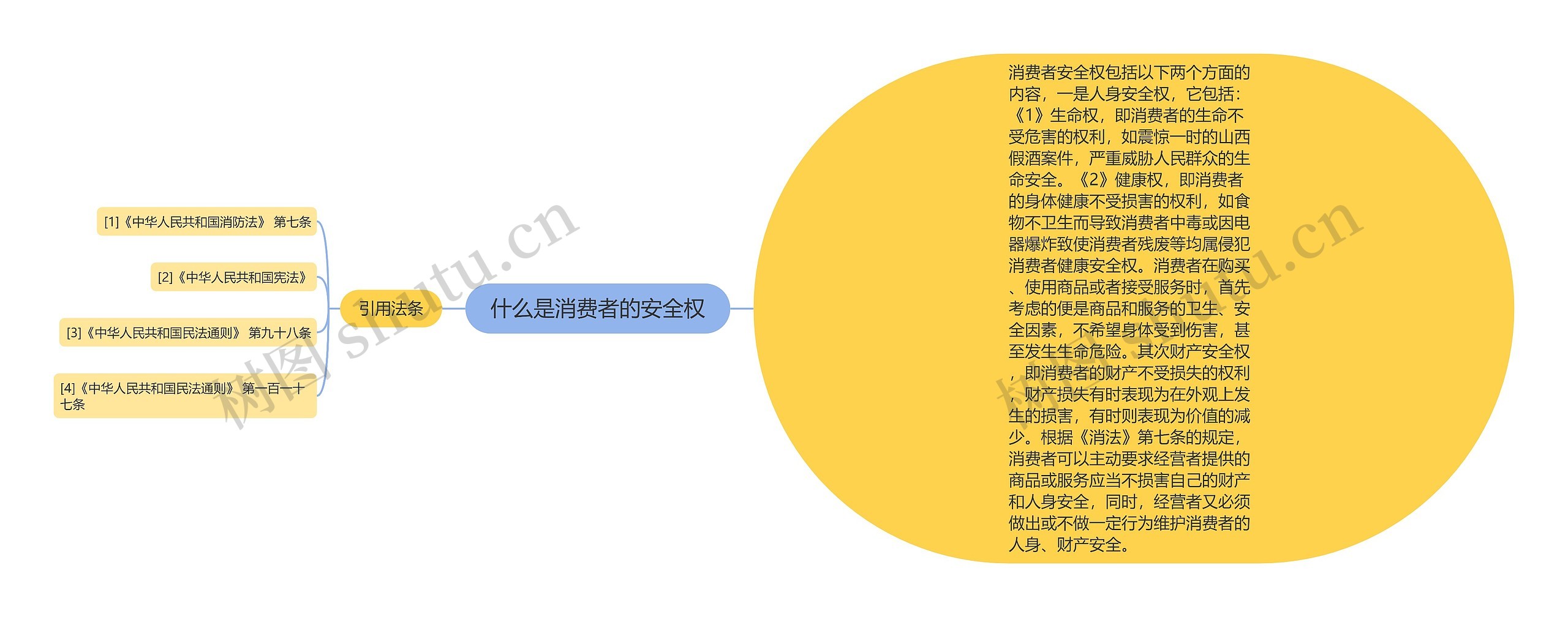 什么是消费者的安全权思维导图