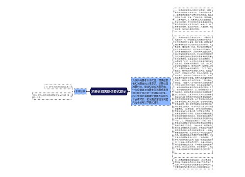 消费者损害赔偿要式提示