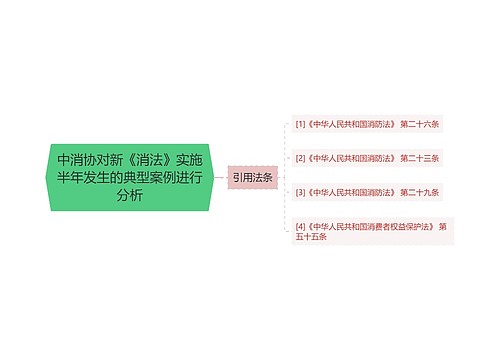 中消协对新《消法》实施半年发生的典型案例进行分析