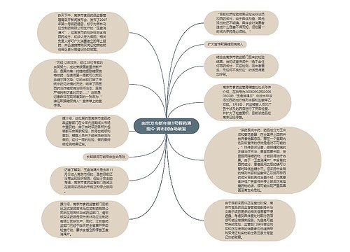 南京发布新年第1号假药通缉令 请市民协助破案