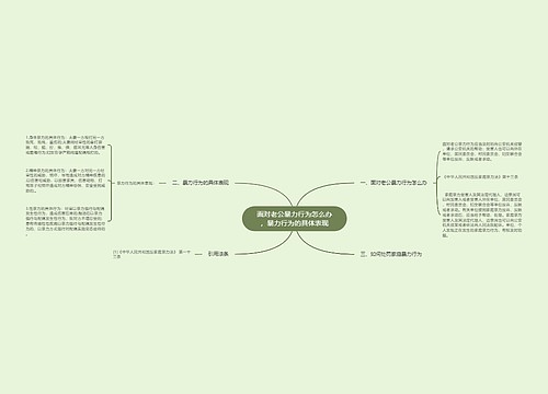 面对老公暴力行为怎么办，暴力行为的具体表现