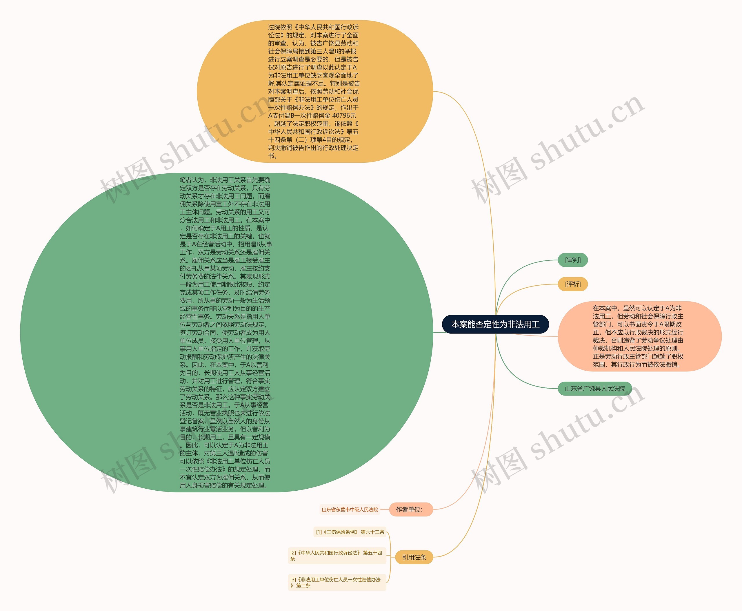 本案能否定性为非法用工 本案能否定性为非法用工