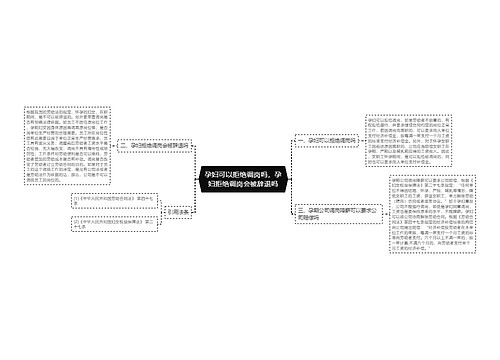 孕妇可以拒绝调岗吗，孕妇拒绝调岗会被辞退吗