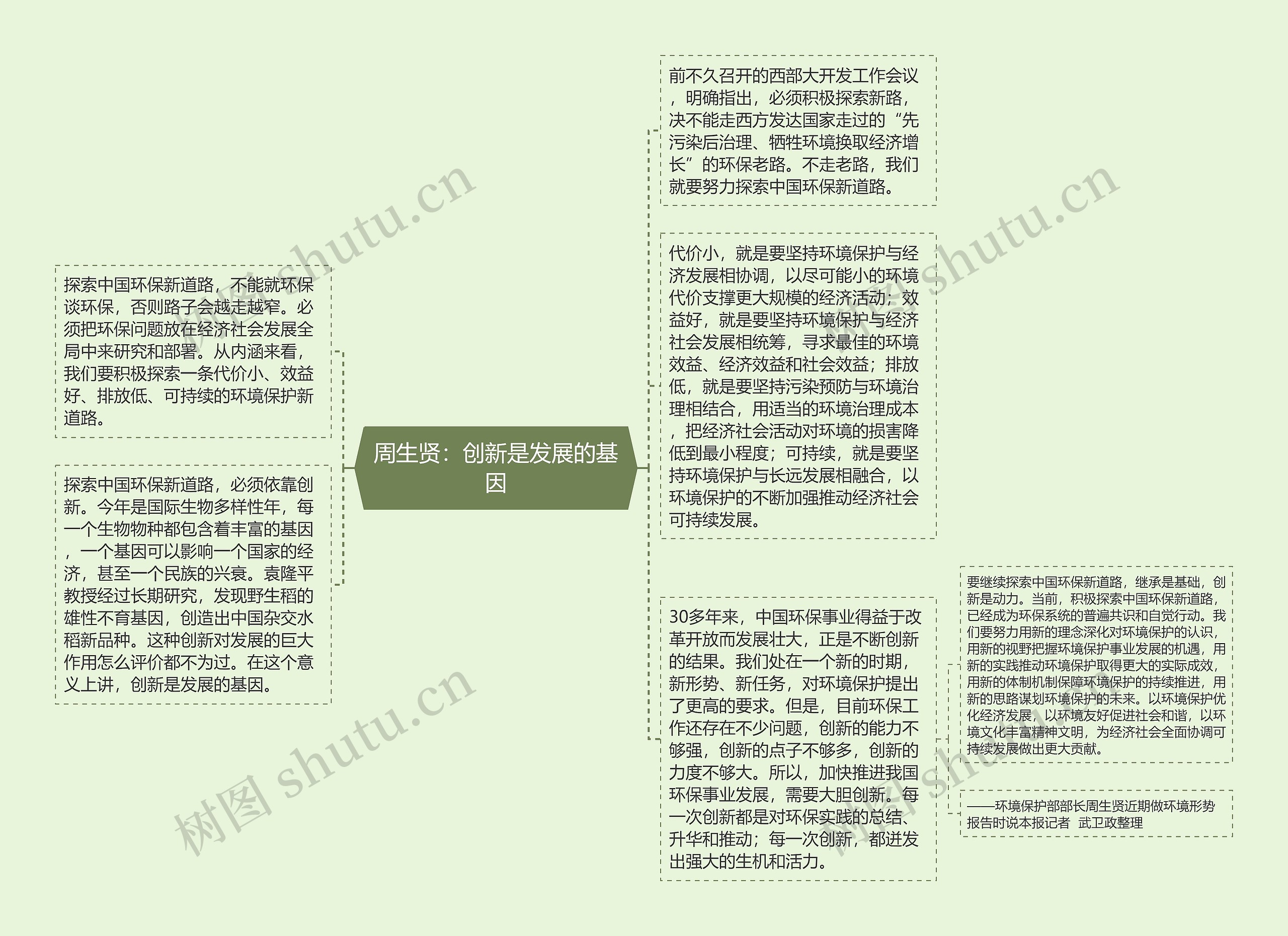 周生贤：创新是发展的基因