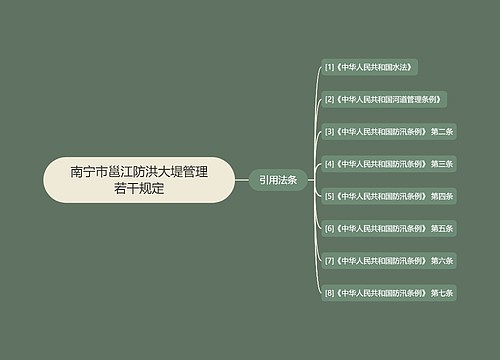 南宁市邕江防洪大堤管理若干规定