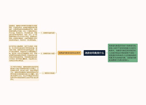 消费者均衡是什么