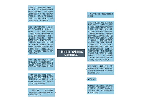 “博客书记”称中国是餐饮最浪费国度