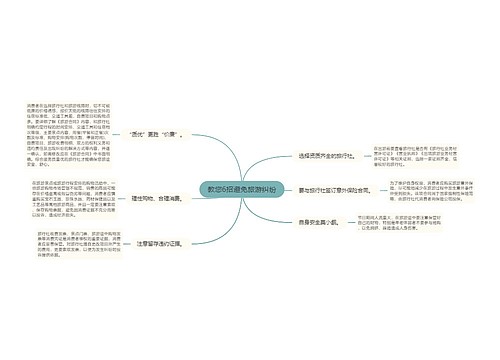 教您6招避免旅游纠纷