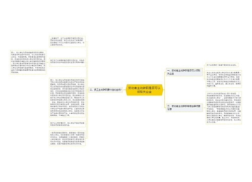 劳动者主动辞职是否可以领取失业金