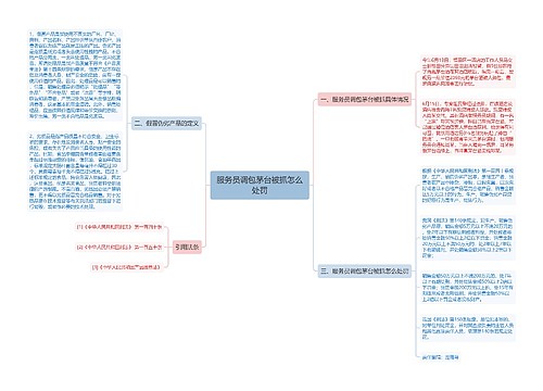 服务员调包茅台被抓怎么处罚