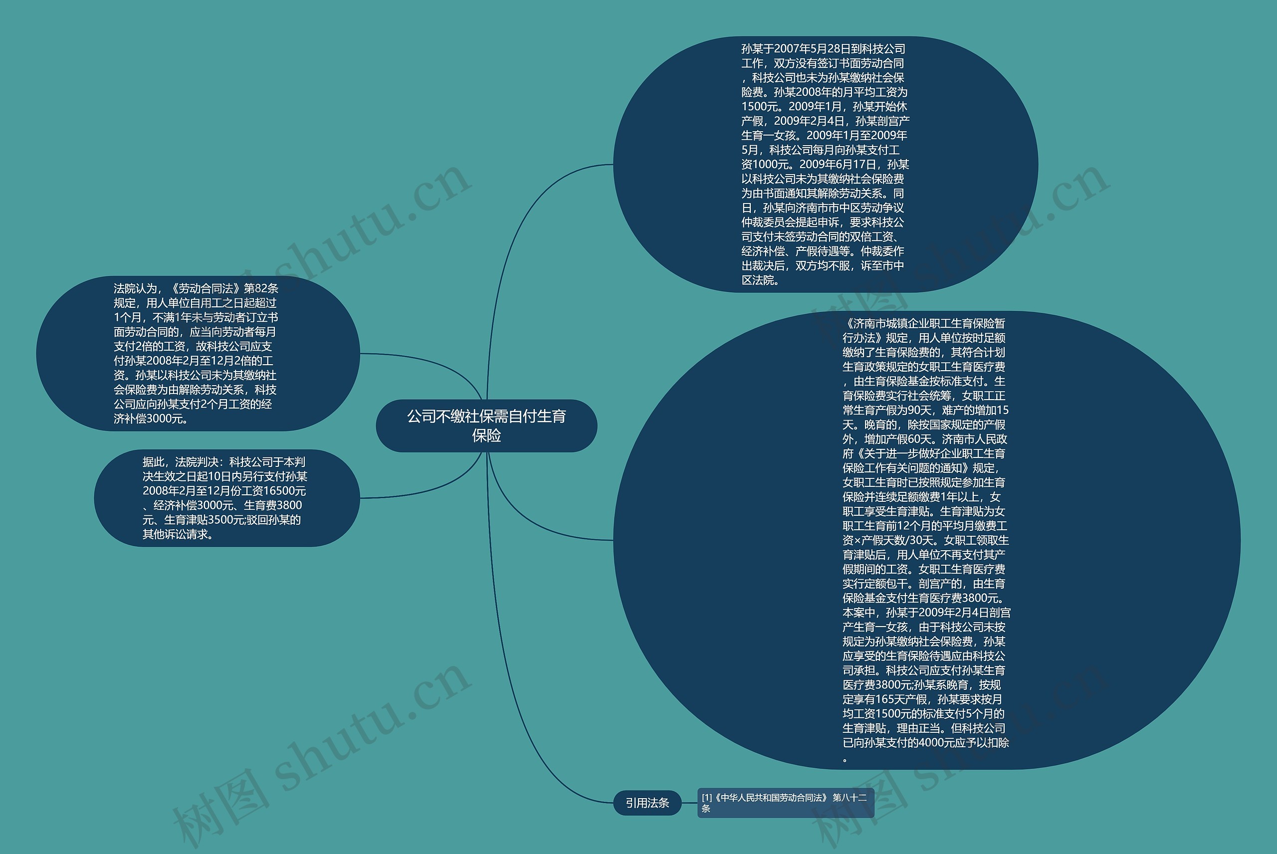 公司不缴社保需自付生育保险