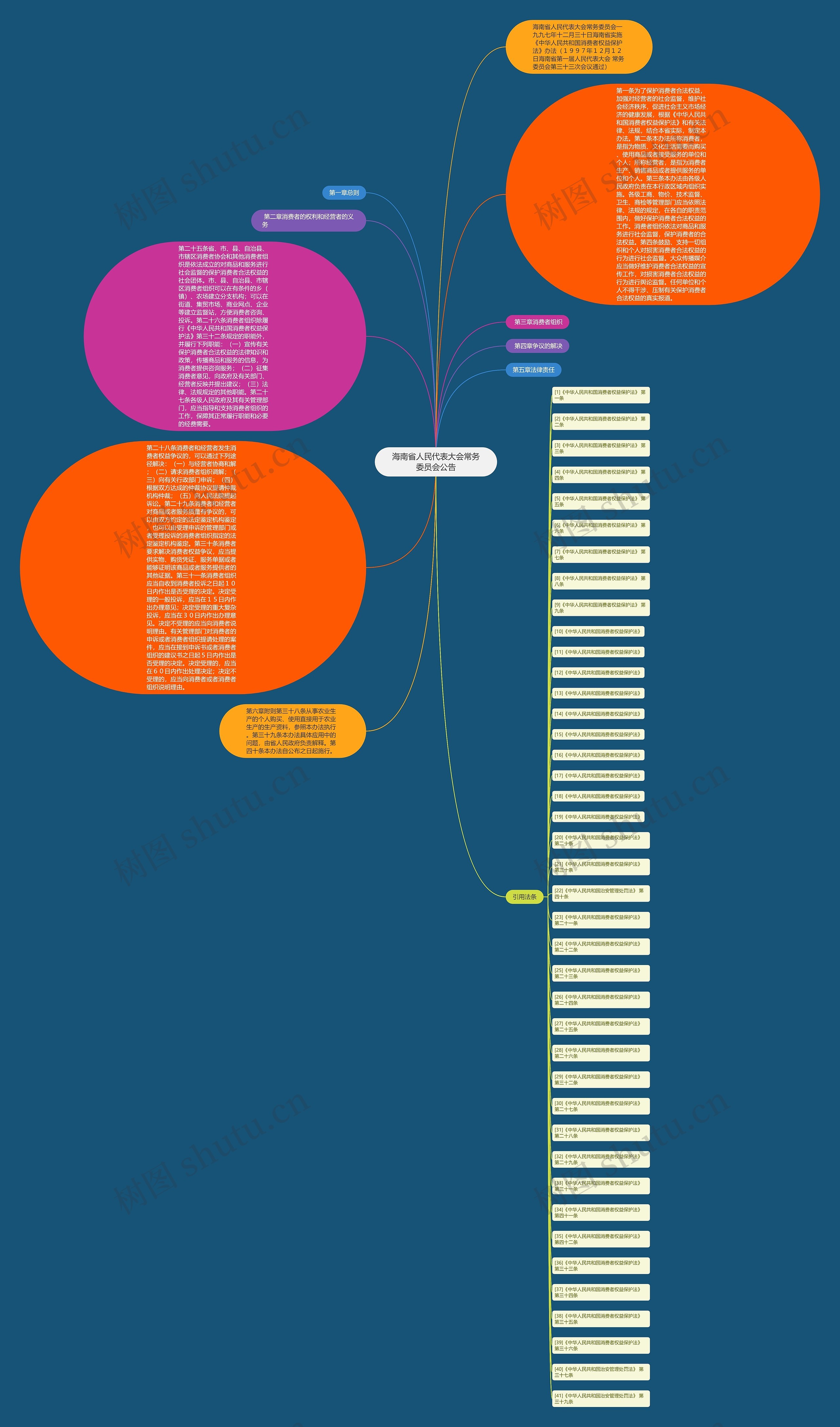海南省人民代表大会常务委员会公告思维导图