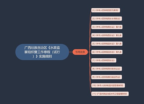 广西壮族自治区《水政监察组织暨工作章程（试行）》实施细则