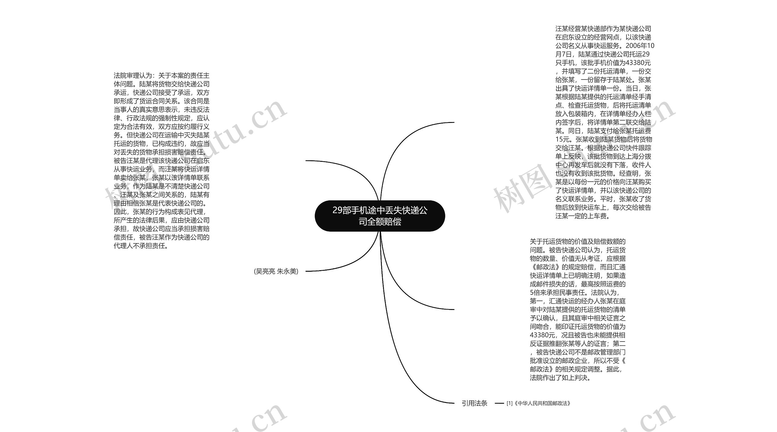 29部手机途中丢失快递公司全额赔偿