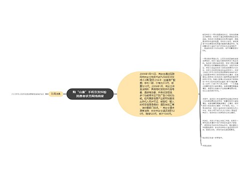 购“山寨”手机引发纠纷 消费者状告网络商家