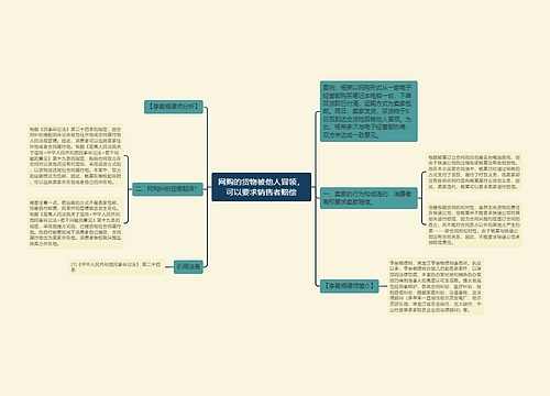 网购的货物被他人冒领，可以要求销售者赔偿