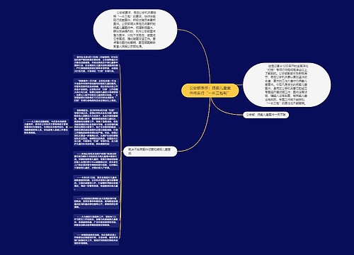 公安部表示：拐卖儿童案件将实行“一长三包制”