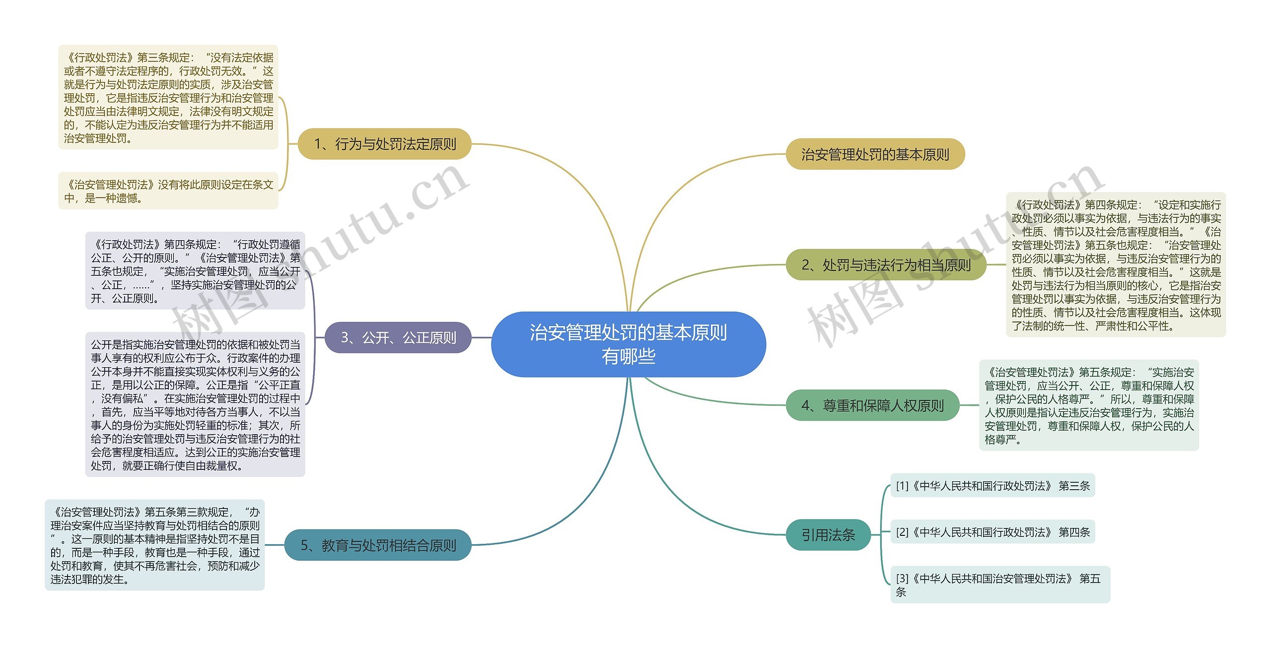 治安管理处罚的基本原则有哪些